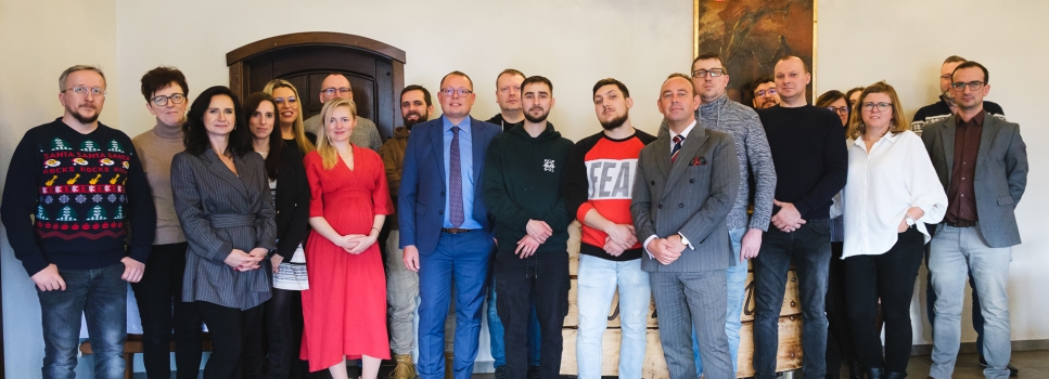 Christmas Eve meeting at Office Support