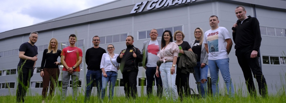 The company’s 13th birthday at E1GOKART in Chorzów
